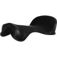 Produktbild von Freeform Sitzbezug aus Leder für Reiter in Schwarz Unisex