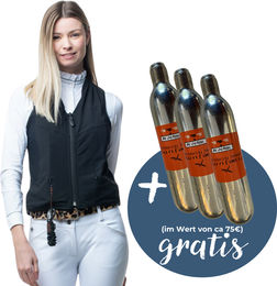 Freejump Airbag Sicherheitsweste Schwarz Größe XL Regular Fit inklusive 3 Kartuschen – Bild 1 von 1