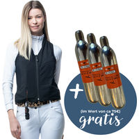 Produktbild von Freejump Airbag Sicherheitsweste Schwarz Größe XL Regular Fit inklusive 3 Kartuschen