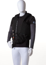 Produktbild von Freejump Airbagweste X Air SAFE für Pferde in Schwarz Größe XXL aus Cordura