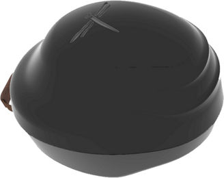 Freejump Helmtasche aus Kunststoff in Schwarz – Bild 1 von 1