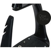 Produktbild von Freejump Soft Up Classic One Tone Steigbügel aus Metall in Schwarz