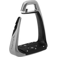 Produktbild von Freejump Soft'Up Classic Plus Sicherheitssteigbügel Schwarz/Silber aus Stahl