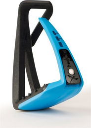 Freejump Soft Up Lite Sicherheitssteigbügel für Pferde in Schwarz-Eisen Matt – Bild 1 von 2