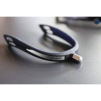 Produktbild von Freejump SpurOne Sporen mit Round End in Schwarz und Pearl Blue aus Carbon Kohlefaser
