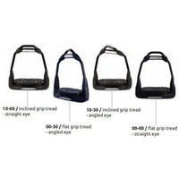 Produktbild von Freejump Steigbügel AirS Full Black 0-30 Silver