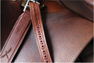 Freejump Steigbügelriemen Classic Wide braun Größe S – Bild 1 von 1