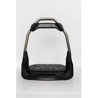 Produktbild von Freejump Steigbügel FJ Airs gerade mit 30% Neigung aus Edelstahl in Schwarz oder Silber