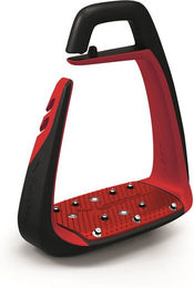 Produktbild von Freejump Steigbügel Soft Up Classic Carbon Schwarz Rot