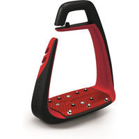 Produktbild von Freejump Steigbügel Soft Up Classic Carbon Schwarz Rot
