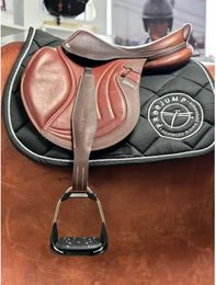 Freejump Steigbügelriemen Leathers aus Leder in Braun Größe L – Bild 1 von 3