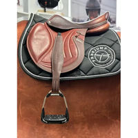 Produktbild von Freejump Steigbügelriemen Leathers aus Leder in Braun Größe S