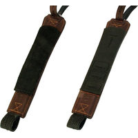 Produktbild von Freejump Steigbügelriemen PRO GRIP aus Leder Braun Größe L