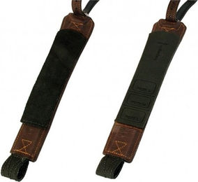 Freejump Steigbügelriemen Pro Grip aus Leder für Pferde in Schwarz oder Braun – Bild 1 von 8