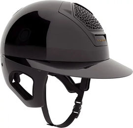 Freejump Voronoi Reithelm mit breitem Schattenvisier und Schläfenschutz Schwarz Unisex Größe M – Bild 1 von 2