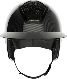 Produktbild von Freejump Voronoï Reithelm mit Schläfenschutz Unisex Schwarz Größe M