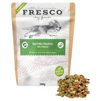 Produktbild von FRESCO Barf Mix Flocken 500 g Nahrungsergänzung mit Vitaminen für Hunde