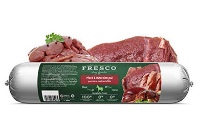 Fresco BarfWurst Pferd Adult Hundefutter 400g – Bild 1 von 8