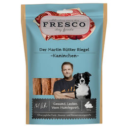 Produktbild von FRESCO Belohnungssnack Martin Rütter Riegel Kaninchen mit hohem Fleischanteil 100 g