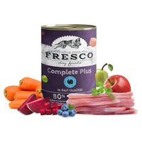 Produktbild von FRESCO Complete Plus Hundefutter Pute Adult Nassfutter getreidefrei 6 x 800 g