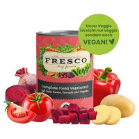 Produktbild von FRESCO Complete Vegetarisches Ragout mit Rote Beete, Tomate und Paprika für Erwachsene, Vegan, 12 x 400 g