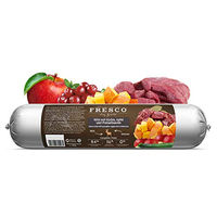 Produktbild von Fresco Dog Barf-Wurst Wild mit Kürbis, Apfel und Preiselbeeren für Hunde Adult 400 g
