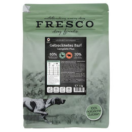 FRESCO Dog Complete Plus Trockenbarf Ente mit Rind für Hunde Adult 2,5 kg – Bild 1 von 7