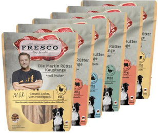Fresco Dog Martin Rütter Kaustangen für Hunde Adult Zahnpflege-Snack getreidefrei und zuckerfrei 6x150g – Bild 1 von 3