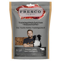 Produktbild von Fresco Dog Martin Rütter Trainingsknöchelchen Wasserbüffel Monoprotein Hund 3 x 150 g