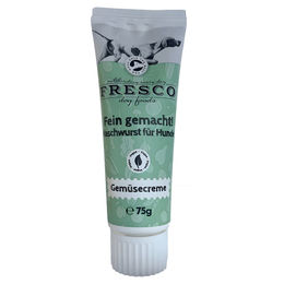 FRESCO Fein gemacht! Vegan Gemüsecreme für Hunde mit Kartoffel, Apfel, Karotte und Pastinake getreidefrei 75 g – Bild 1 von 9