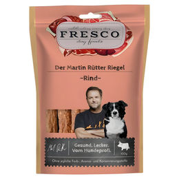 Produktbild von FRESCO Martin Rütter Riegel Rind Hundesnack mit hohem Fleischanteil 100 g