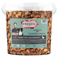 Produktbild von FRESCO Martin Rütter Trainingsdrops Ente Hundeleckerli mit hohem Fleischanteil und Monoprotein 1 kg Eimer