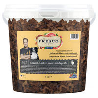Produktbild von FRESCO Martin Rütter Trainingsknöchelchen Huhn mit Blaubeeren und Cranberry getreidefrei Hundeleckerli 1 kg