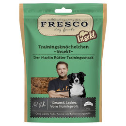 FRESCO Martin Rütter Trainingsknöchelchen Insekt Monoprotein Hund 4 x 150 g – Bild 1 von 2