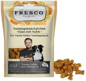 FRESCO Martin Rütter Trainingsknöchelchen Käse mit Huhn 600 g Getreidefrei – Bild 1 von 6