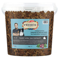 Produktbild von FRESCO Martin Rütter Trainingsknöchelchen mit Kaninchen und Apfel für Hunde 1 kg
