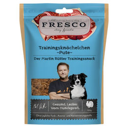 Produktbild von FRESCO Martin Rütter Trainingsknöchelchen Pute Belohnungssnack mit hohem Fleischanteil 150 g