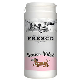 Produktbild von FRESCO Senior Vital Nahrungsergänzung Pulver für Hunde zur Unterstützung von Gelenken, Haut und Fell, 250 g