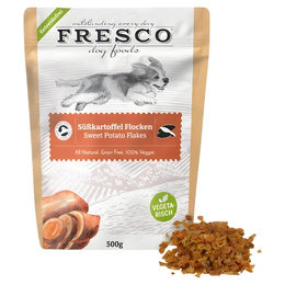 FRESCO Süßkartoffel Flocken Pulver zur Immunstärkung und Verdauung für Hunde 500 g – Bild 1 von 4