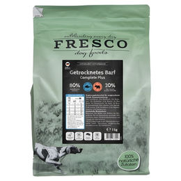 FRESCO TrockenBarf Complete Plus Lachs mit Rind Adult 1 kg – Bild 1 von 8