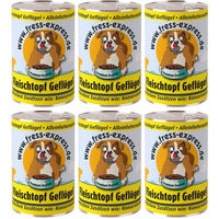 Produktbild von fress-express Hund Nassfutter Geflügel Stückchen in Sauce Getreidefrei 400g