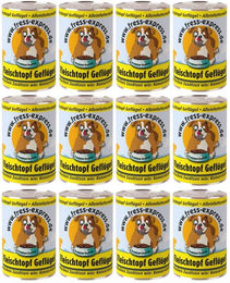 fress-express Hund Nassfutter Geflügel Stückchen in Sauce getreidefrei 800g – Bild 1 von 3