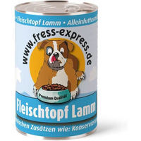 Produktbild von fress-express Hund Nassfutter Lamm Stückchen in Sauce getreidefrei mit hohem Fleischanteil 800g
