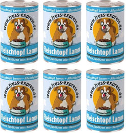 fress-express Hund Nassfutter Lamm Stückchen in Sauce getreidefrei und monoprotein 800g – Bild 1 von 3