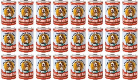 fress-express Hund Nassfutter Rind Stückchen in Sauce Getreidefrei 400g – Bild 1 von 3