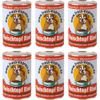 Produktbild von fress-express Hund Nassfutter Rind Stückchen in Sauce mit hohem Fleischanteil 400g