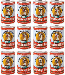 fress-express Hund Nassfutter Rind Stückchen in Sauce mit hohem Fleischanteil 800g – Bild 1 von 3