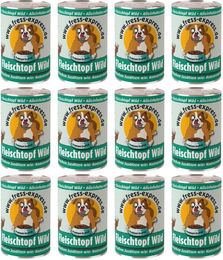 fress-express Hund Nassfutter Wild Stückchen in Sauce mit hohem Fleischanteil 800g – Bild 1 von 2