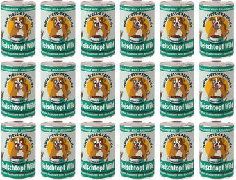 fress-express Hund Nassfutter Wild Stückchen in Sauce mit hohem Fleischanteil 800g – Bild 1 von 2