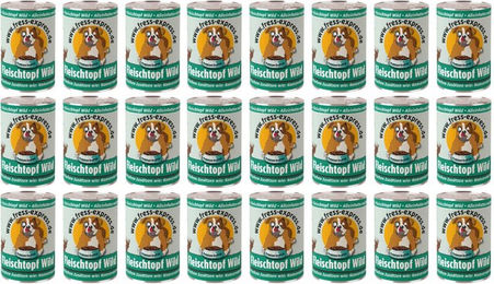 fress-express Hund Nassfutter Wild Stückchen in Sauce mit hohem Fleischanteil 800g – Bild 1 von 2